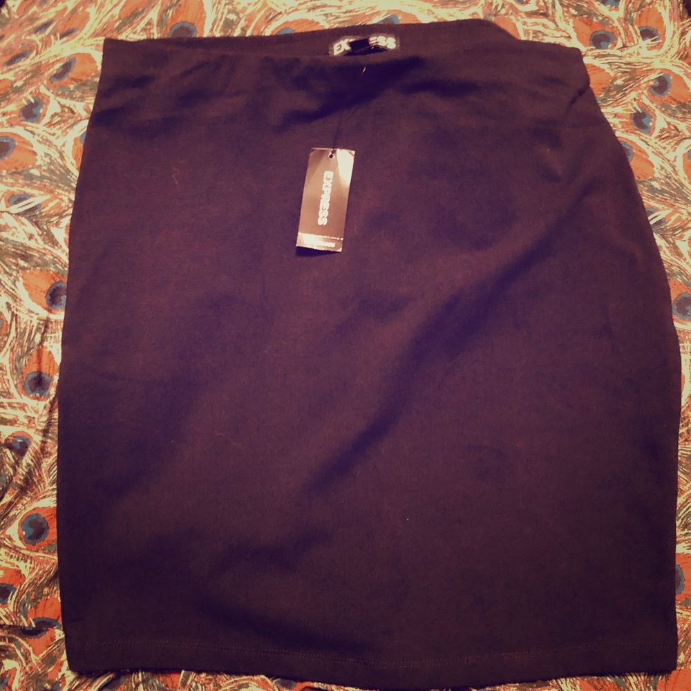 Express stretch mini skirt